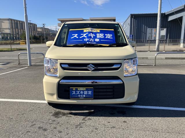 ワゴンＲ ＦＸ　４型　４ＷＤ　ＣＤオーディオ　オートライト　プッシュスタート　シートヒーター　オートエアコン　スズキセーフティーサポート　４ＷＤ　衝突被害軽減システム　アイドリングストップ　横滑り防止機能　衝突安全ボディ（5枚目）