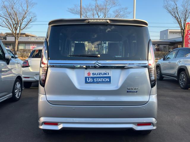 ソリオ ＨＹＢＲＩＤ　ＭＺ　２ＷＤ・ＣＶＴ　全方位モニター付ナビ　衝突被害軽減システム　スライドドア　バックカメラ　純正ナビ　ＥＴＣ（4枚目）