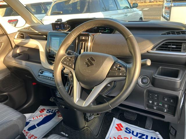 ソリオ ＨＹＢＲＩＤ　ＭＺ　２ＷＤ・ＣＶＴ　全方位モニター付ナビ　衝突被害軽減システム　スライドドア　バックカメラ　純正ナビ　ＥＴＣ（9枚目）