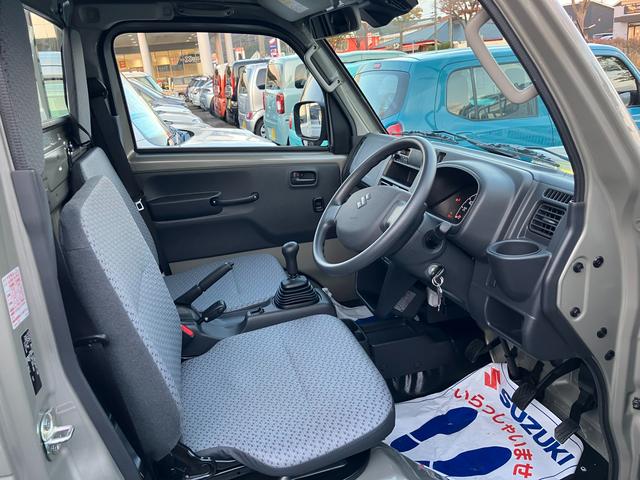 キャリイトラック ＫＣエアコン・パワステ農繁　４ＷＤ・５ＭＴ　ＡＭ・ＦＭラジオ　衝突被害軽減システム　４ＷＤ　オートライト（6枚目）