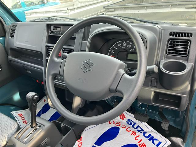 キャリイトラック ＫＣエアコン・パワステ　４ＷＤ・４ＡＴ　衝突被害軽減ブレーキ　オートライト　衝突被害軽減システム　４ＷＤ　未使用車（7枚目）