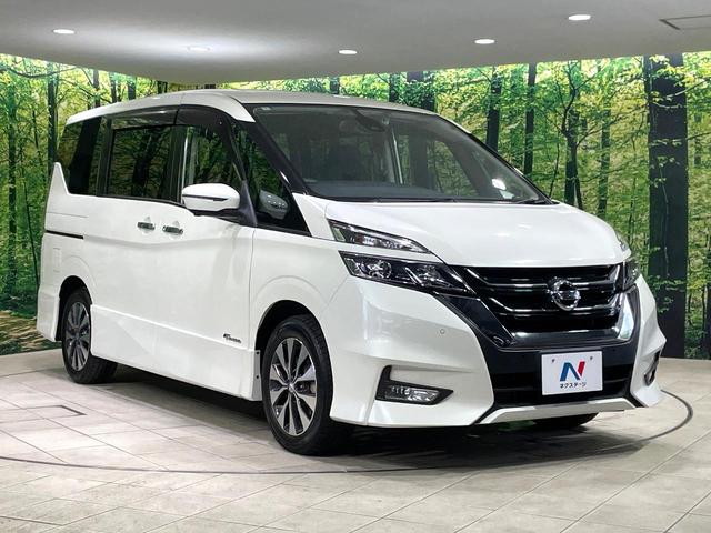 セレナ ハイウェイスター　Ｖセレクション　衝突軽減　両側電動スライド　後席モニター　ＳＤナビ　全周囲カメラ　ドライブレコーダー　ＥＴＣ　ＬＥＤヘッド　純正１６インチアルミ　スマートキー　オートエアコン　アイドリングストップ　禁煙車（17枚目）