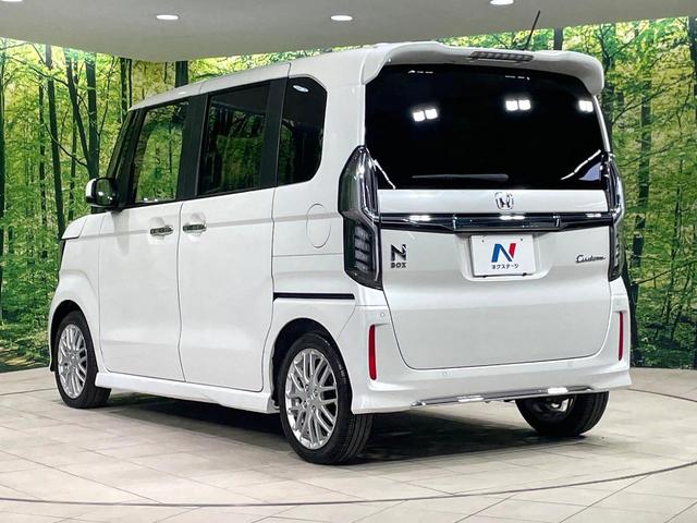 Ｎ－ＢＯＸカスタム Ｌターボ　ターボ　両側電動スライド　１０型ナビ　バックカメラ　ホンダセンシング　禁煙車　合皮シート　シートヒーター　コーナーセンサー　スマートキー　ＬＥＤヘッドライト　ＥＴＣ　オートマチックハイビーム　車線逸脱（26枚目）