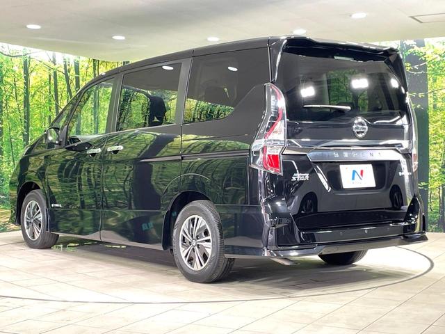セレナ ｅ－パワー　ハイウェイスターＶ　両側電動スライド　純正１０型ナナビ　プロパイロット　禁煙車　ドラレコ　ＥＴＣ　ＬＥＤヘッド　オートライト　ブラインドスポットモニター　パーキングアシスト　リアオートエアコン　シートバックテーブル（26枚目）