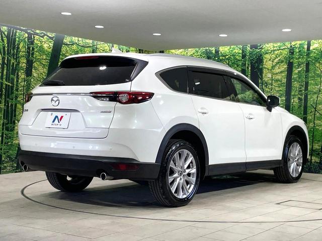 CX-8 XDプロアクティブ 禁煙車 マツダコネクトナビ 衝突被害軽減装置 全周囲カメラ レーダークルコン クリアランスソナー 前席シートヒーター レーンアシスト ETC ドラレコ 電動リアゲート ルーフレール スマートキー(18枚目)