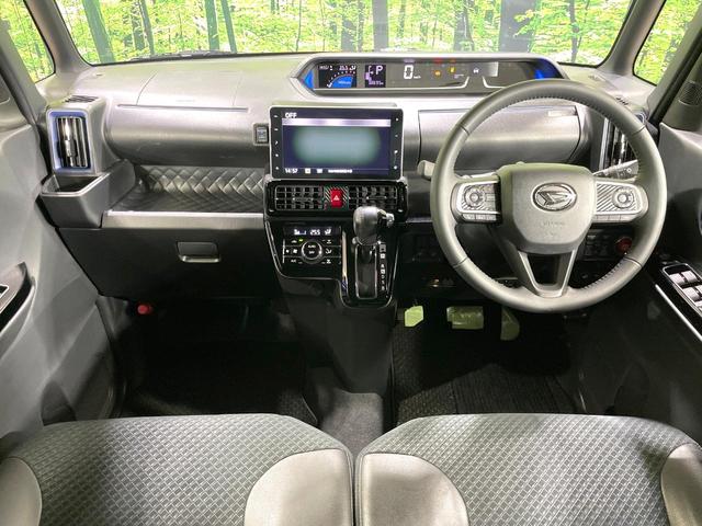 タント カスタムRSスタイルセレクション ターボ 衝突軽減 レーダクルーズコントロール 純正9型ナビ 全周囲カメラ 両側電動スライド ドライブレコーダー ETC LEDヘッド 純正15インチアルミ シートヒーター スマートキー 禁煙車(2枚目)