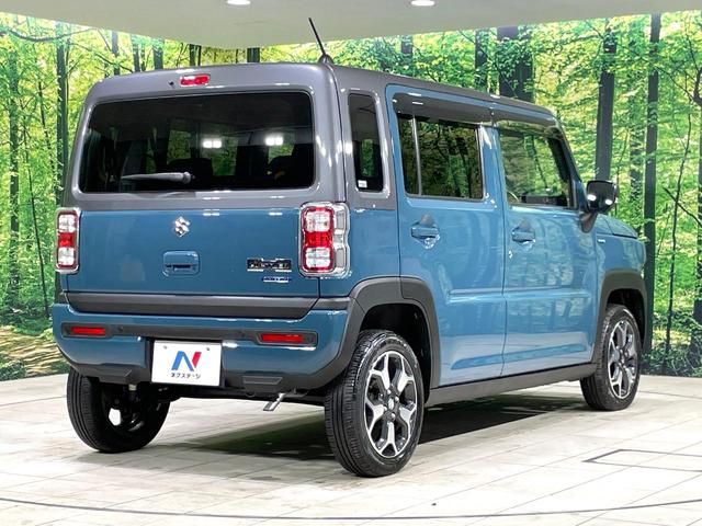 ハスラー ハイブリッドX 衝突軽減 純正9型ナビ 全周囲カメラ ドライブレコーダー ETC LEDヘッド 純正15インチアルミ スマートキー オートエアコン シートヒーター コーナーセンサー 車線逸脱警報 禁煙車(17枚目)