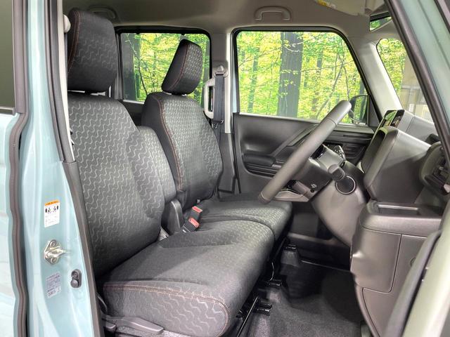 スペーシアギア ハイブリッドXZ 届出済未使用車 両側電動ドア オットマン 衝突軽減装置 レーダークルーズ シートヒーター ステアリングヒーター サーキュレーター クリアランスソナー LEDヘッド オートマチックハイビーム ステリモ(8枚目)