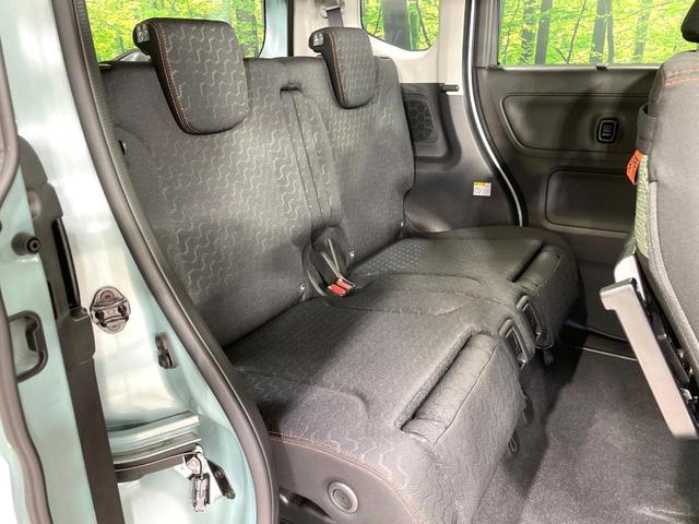 スペーシアギア ハイブリッドXZ 届出済未使用車 両側電動ドア オットマン 衝突軽減装置 レーダークルーズ シートヒーター ステアリングヒーター サーキュレーター クリアランスソナー LEDヘッド オートマチックハイビーム ステリモ(9枚目)