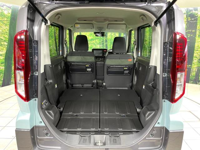 スペーシアギア ハイブリッドXZ 届出済未使用車 両側電動ドア オットマン 衝突軽減装置 レーダークルーズ シートヒーター ステアリングヒーター サーキュレーター クリアランスソナー LEDヘッド オートマチックハイビーム ステリモ(10枚目)