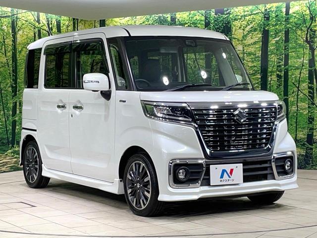 スペーシアカスタム ハイブリッドXSターボ ターボ 衝突軽減 両側電動スライド SDナビ 全周囲カメラ ETC シートヒーター クルーズコントロール LEDヘッド 純正15インチアルミ スマートキー コーナーセンサー オートエアコン(16枚目)