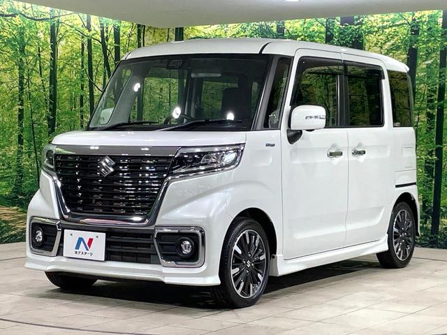スペーシアカスタム ハイブリッドXSターボ ターボ 衝突軽減 両側電動スライド SDナビ 全周囲カメラ ETC シートヒーター クルーズコントロール LEDヘッド 純正15インチアルミ スマートキー コーナーセンサー オートエアコン(28枚目)