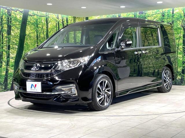 ステップワゴンスパーダ スパーダ・クールスピリット ホンダセンシング 両側電動ドア 後席モニター 禁煙車 衝突軽減装置 レーダークルーズ バックカメラ ETC シートヒーター LEDヘッド オートライト スマートキー パドルシフト 純正17インチアルミホイール(25枚目)