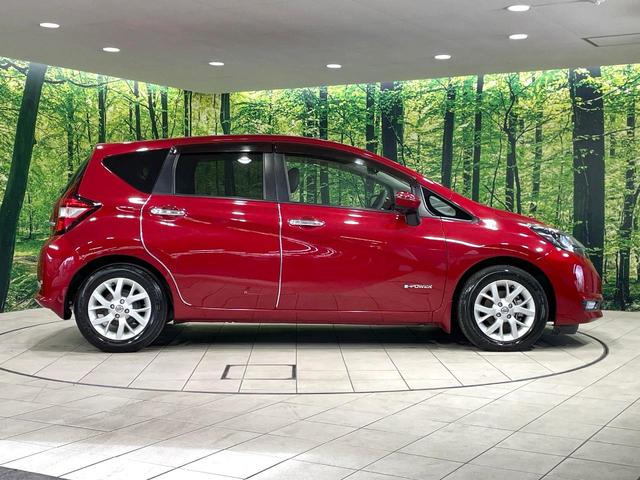 ノート e-パワー メダリスト 純正ナビ 禁煙車 衝突軽減装置 全周囲カメラ デジタルインナーミラー ETC ドラレコ ハーフレザーシート 車線逸脱警報 オートエアコン LEDヘッド オートライト 横滑防止装置 ステアリングスイッチ(27枚目)