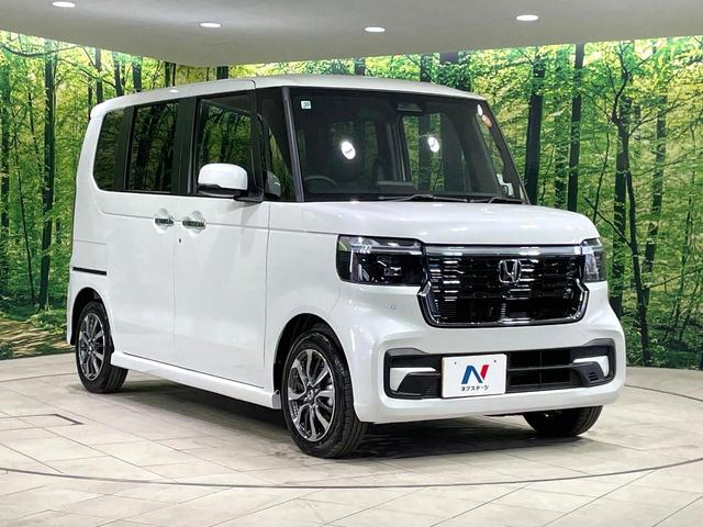 N-BOXカスタム ベースグレード 届出済未使用車 両側電動スライド ホンダセンシング レーダークルーズ 禁煙車 シートヒーター コーナーセンサー スマートキー LEDヘッドライト オートハイビーム レーンキープ 車線逸脱警報(16枚目)
