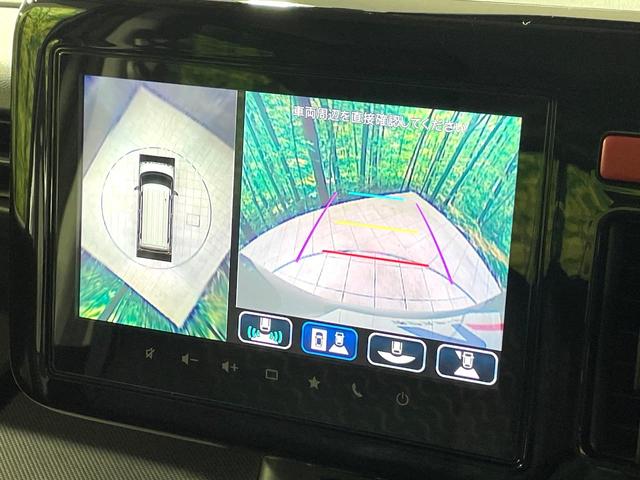 スペーシアギア ハイブリッドＸＺ　ターボ　ターボ　両側電動スライド　純正９インチナビ　全周囲カメラ　デュアルセンサーブレーキサポート　レーダークルーズ　禁煙車　シートヒーター　ドラレコ　コーナーセンサー　レーンキープ　スマートキー　ＥＴＣ（5枚目）