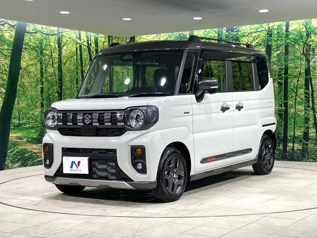 スペーシアギア ハイブリッドＸＺ　ターボ　ターボ　両側電動スライド　純正９インチナビ　全周囲カメラ　デュアルセンサーブレーキサポート　レーダークルーズ　禁煙車　シートヒーター　ドラレコ　コーナーセンサー　レーンキープ　スマートキー　ＥＴＣ（24枚目）