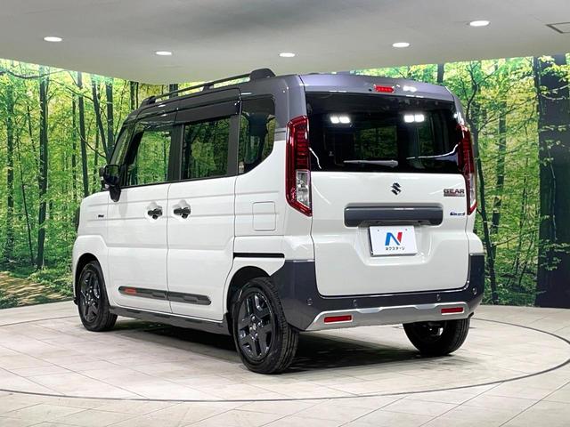 スペーシアギア ハイブリッドＸＺ　ターボ　ターボ　両側電動スライド　純正９インチナビ　全周囲カメラ　デュアルセンサーブレーキサポート　レーダークルーズ　禁煙車　シートヒーター　ドラレコ　コーナーセンサー　レーンキープ　スマートキー　ＥＴＣ（26枚目）