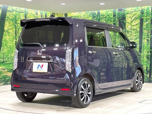 Ｎ－ＷＧＮカスタム Ｌ　純正ＳＤナビ　バックカメラ　衝突被害軽減システム　レーダークルーズ　禁煙車　ドラレコ　コーナーセンサー　スマートキー　ＬＥＤヘッド　ビルトインＥＴＣ　オートハイビーム　車線逸脱警報　オートライト（17枚目）