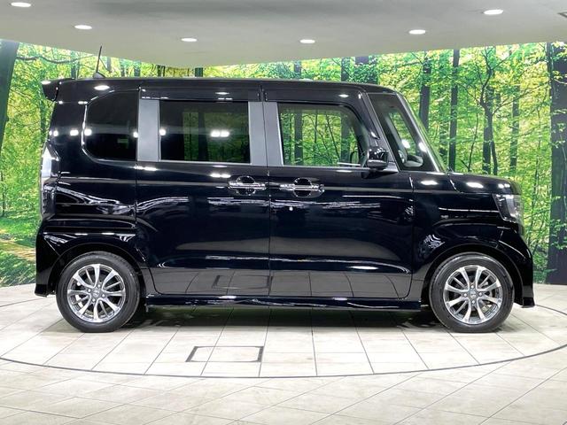 N-BOXカスタム L 禁煙車 純正SDナビ 衝突被害軽減装置 レーダークルコン 電動スライドドア シートヒーター バックカメラ ETC フルセグTV ドラレコ LEDヘッドライト オートマチックハイビーム オートライト(65枚目)