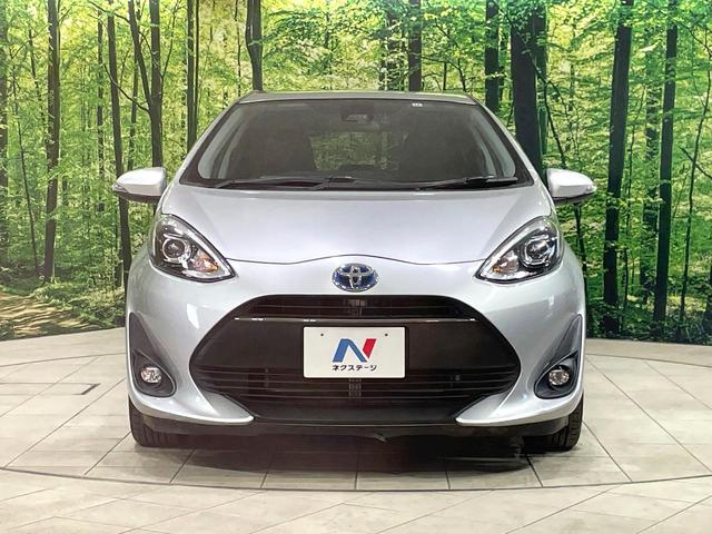 アクア Ｇソフトレザーセレクション　純正ナビ　衝突軽減装置　クルコン　シートヒーター　ＥＴＣ　ドラレコ　ＬＥＤヘッド　オートライト　車線逸脱警報　オートマチックハイビーム　横滑り防止装置　スマートキー　プッシュスタート　オートエアコン（14枚目）