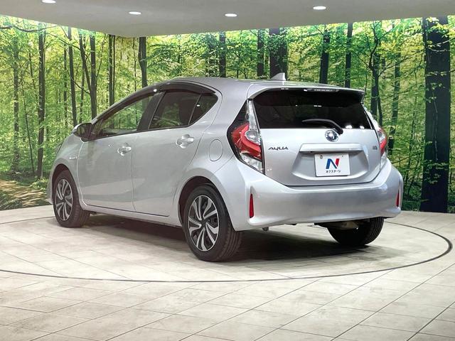 アクア Ｇソフトレザーセレクション　純正ナビ　衝突軽減装置　クルコン　シートヒーター　ＥＴＣ　ドラレコ　ＬＥＤヘッド　オートライト　車線逸脱警報　オートマチックハイビーム　横滑り防止装置　スマートキー　プッシュスタート　オートエアコン（25枚目）