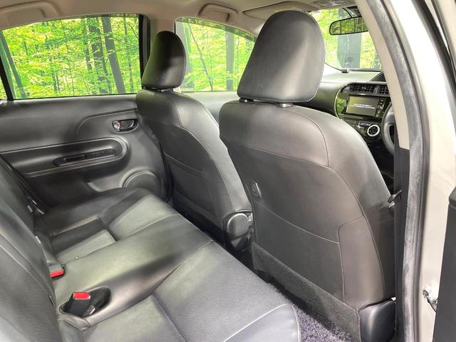 アクア Ｇソフトレザーセレクション　純正ナビ　衝突軽減装置　クルコン　シートヒーター　ＥＴＣ　ドラレコ　ＬＥＤヘッド　オートライト　車線逸脱警報　オートマチックハイビーム　横滑り防止装置　スマートキー　プッシュスタート　オートエアコン（35枚目）