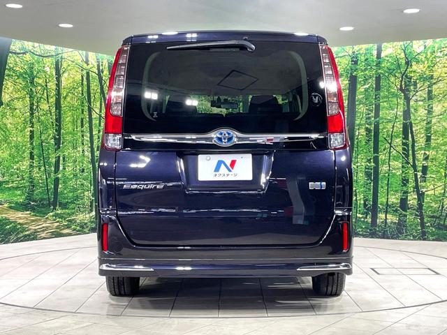 エスクァイア ハイブリッドGi 両側電動スライド 純正9インチナビ フリップダウン バックカメラ トヨタセーフティセンス 禁煙車 合皮シート シートヒーター ドラレコ スマートキー LEDヘッドライト ETC クルコン(16枚目)