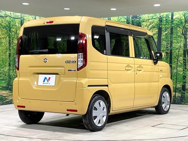 スペーシア ハイブリッドX 両側電動スライド 純正9型ナビ 全周囲カメラ 衝突軽減 ドライブレコーダー ETC LEDヘッド シートヒーター スマートキー オートエアコン ステアリングスイッチ アイドリングストップ 禁煙車(17枚目)