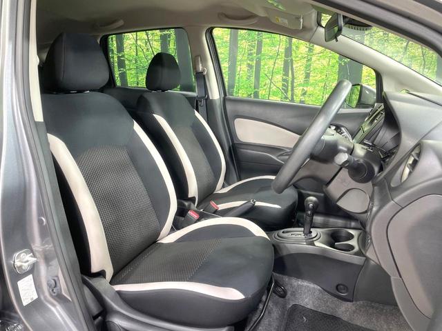 ノート X 衝突軽減 SDナビ バックカメラ ETC スマートキー コーナーセンサー アイドリングストップ 車線逸脱警報 横滑り防止装置 電動格納ミラー オートライト 純正14インチホイール 禁煙車(8枚目)