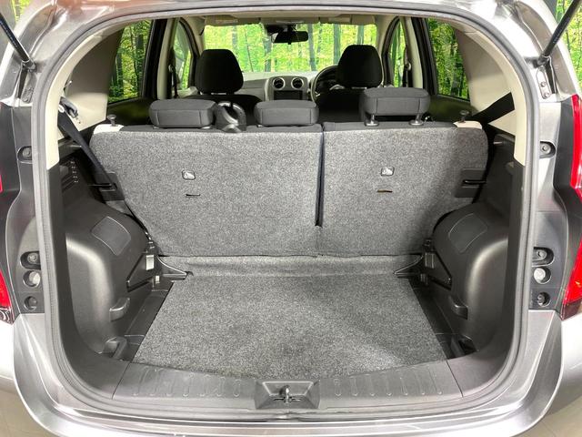 ノート X 衝突軽減 SDナビ バックカメラ ETC スマートキー コーナーセンサー アイドリングストップ 車線逸脱警報 横滑り防止装置 電動格納ミラー オートライト 純正14インチホイール 禁煙車(44枚目)