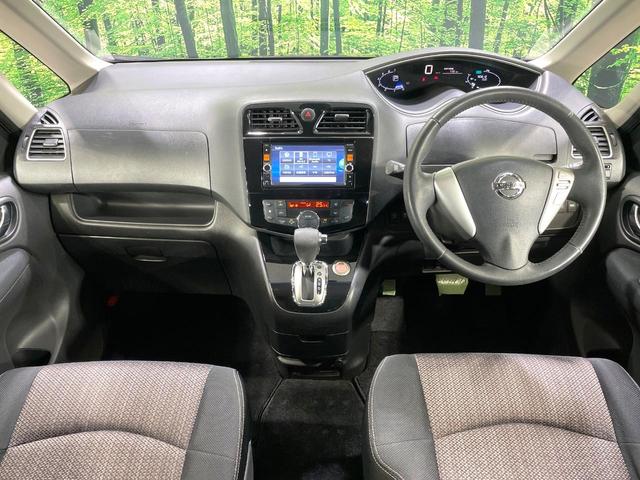 セレナ ハイウェイスターS-HVアドバンスドセーフティパック 衝突軽減 後席モニター 純正ナビ 全周囲カメラ 両側電動スライド ETC スマートキー オートエアコン クルーズコントロール 車線逸脱警報 アイドリングストップ Bluetooth再生 禁煙車(2枚目)