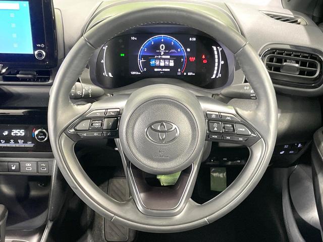 ヤリスクロス Ｚ　全周囲カメラ　トヨタセーフティセンス　レーダークルーズ　禁煙車　シートヒーター　ドラレコ　コーナーセンサー　レーンキープ　スマートキー　ＬＥＤヘッド　ディスプレイオーディオ　ステアリングヒーター（11枚目）