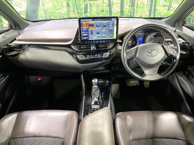 C-HR G モデリスタエアロ 11型BIGXナビ バックカメラ 衝突軽減 レーダークルーズ 禁煙車 ハーフレザーシート シートヒーター コーナーセンサー スマートキー LEDヘッド ETC オートハイビーム(2枚目)