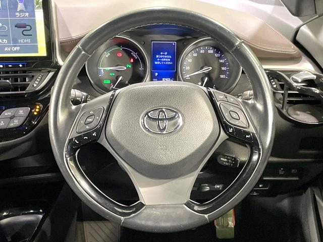 C-HR G モデリスタエアロ 11型BIGXナビ バックカメラ 衝突軽減 レーダークルーズ 禁煙車 ハーフレザーシート シートヒーター コーナーセンサー スマートキー LEDヘッド ETC オートハイビーム(11枚目)