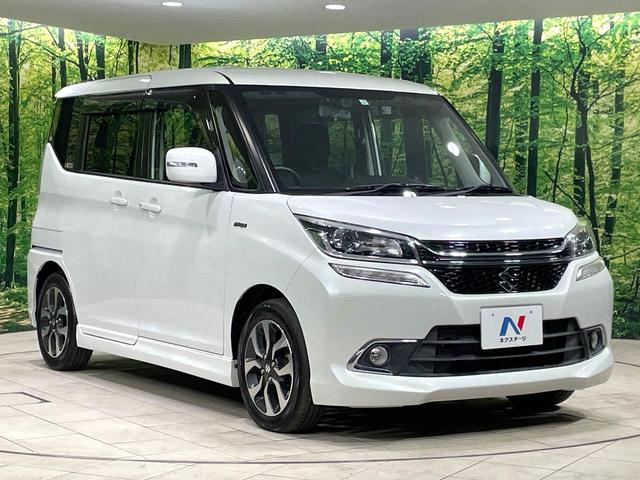 ソリオバンディット ハイブリッドMV 電動スライドドア SDナビ バックカメラ 衝突被害軽減システム 禁煙車 シートヒーター ドラレコ スマートキー LEDヘッド ETC クルコン 車線逸脱警報 オートライト オートエアコン(16枚目)