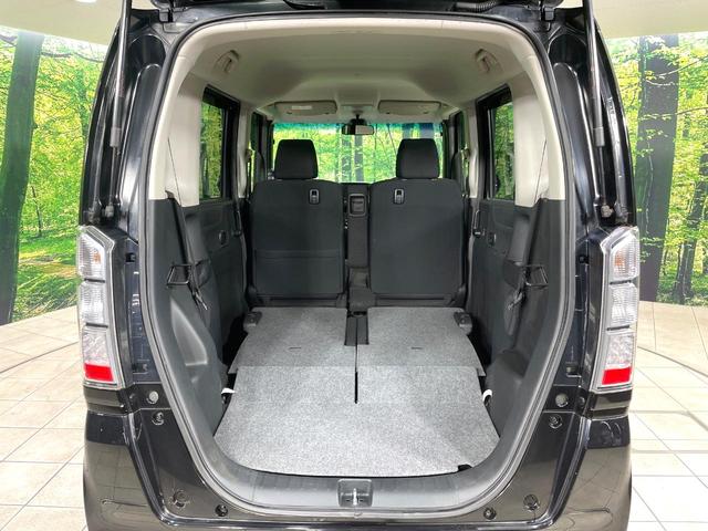 N-BOX G・ターボLパッケージ SDナビ 両側電動ドア 衝突軽減装置 クルーズコントロール 禁煙車 スマートキー プッシュスタート オートエアコン ステアリングスイッチ パドルシフト 純正14インチアルミホイール ベンチシート(10枚目)