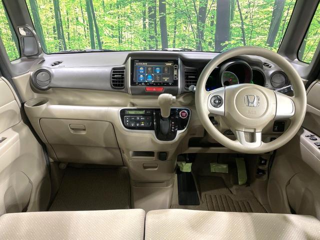 N-BOX G・Lパッケージ 電動スライドドア 純正ナビ バックカメラ 禁煙車 ドラレコ スマートキー ETC オートエアコン CD DVD再生 地デジ ステアリングスイッチ 電動格納ミラー 横滑り防止装置(2枚目)