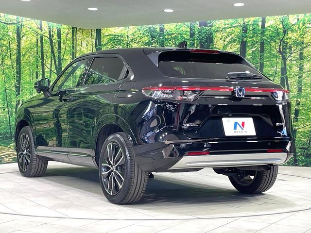 ヴェゼル ｅ：ＨＥＶ　Ｚ　純正９型ナビ　バックカメラ　衝突軽減　レーダークルーズ　禁煙車　パワーバックドア　合皮シート　シートヒーター　ドラレコ　ＥＴＣ　コーナーセンサー　レーンキープ　スマートキー　ステアリングヒーター（26枚目）