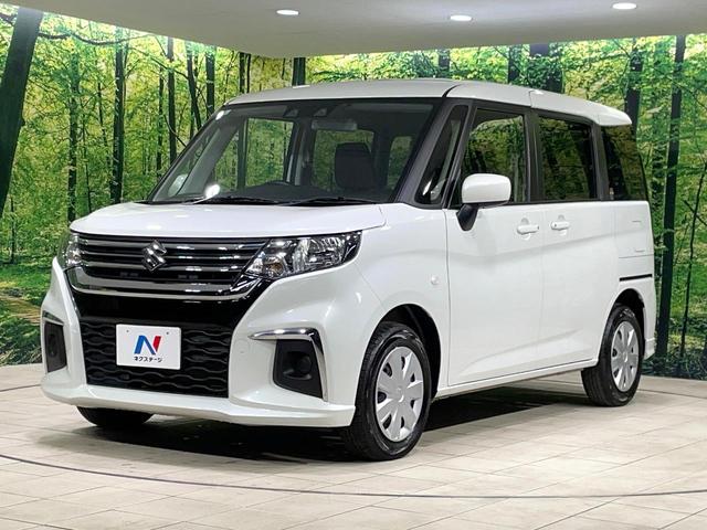 ソリオ G 電動スライド バックカメラ デュアルカメラブレーキサポート 禁煙車 コーナーセンサー スマートキー ディスプレイオーディオ ETC オートマチックハイビーム 車線逸脱警報 誤発進抑制機能 オートライト(24枚目)