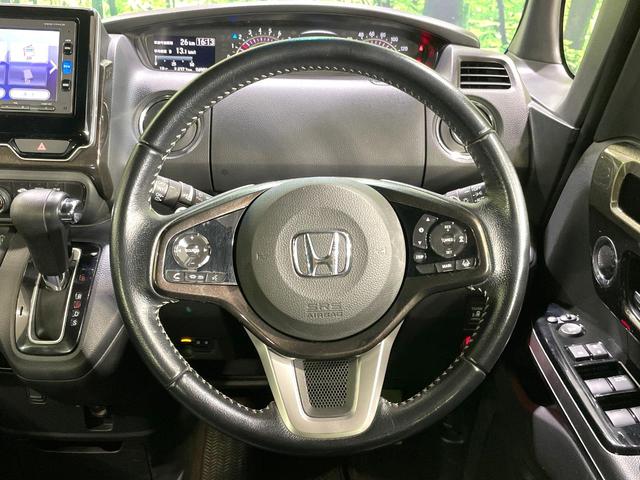 N-BOXカスタム G・Lターボホンダセンシング 純正ナビ 両側電動ドア 禁煙車 衝突軽減装置 レーダークルーズ ドラレコ ETC バックカメラ Bluetooth接続 LEDヘッド オートマチックハイビーム 純正15インチアルミホイール スマートキ(11枚目)