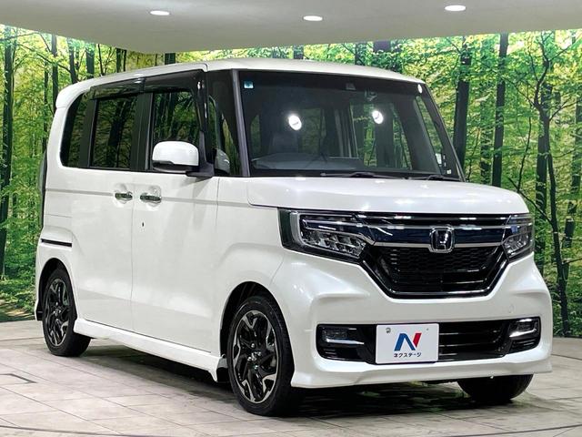 N-BOXカスタム G・Lターボホンダセンシング 純正ナビ 両側電動ドア 禁煙車 衝突軽減装置 レーダークルーズ ドラレコ ETC バックカメラ Bluetooth接続 LEDヘッド オートマチックハイビーム 純正15インチアルミホイール スマートキ(16枚目)