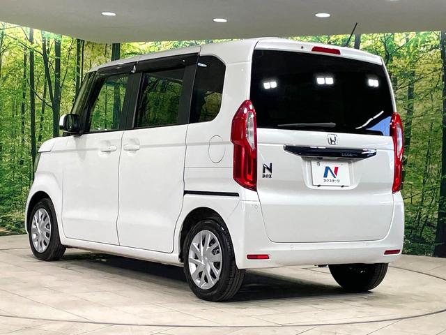 Ｎ－ＢＯＸ Ｌ　純正ナビ　電動スライドドア　バックカメラ　ＥＴＣ　衝突軽減装置　レーダークルーズ　ＬＥＤヘッド　オートマチックハイビーム　車線逸脱警報　リアロールサンシェード　ベンチシート　スマートキー　禁煙車（25枚目）