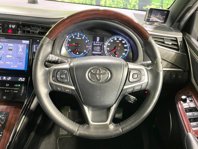 ハリアー プレミアム BIGX9型ナビ バックカメラ 衝突軽減 レーダークルーズ 禁煙車 パワーバックドア 合皮シート パワーシート コーナーセンサー スマートキー LEDヘッド エアロ ETC 純正18インチAW(11枚目)