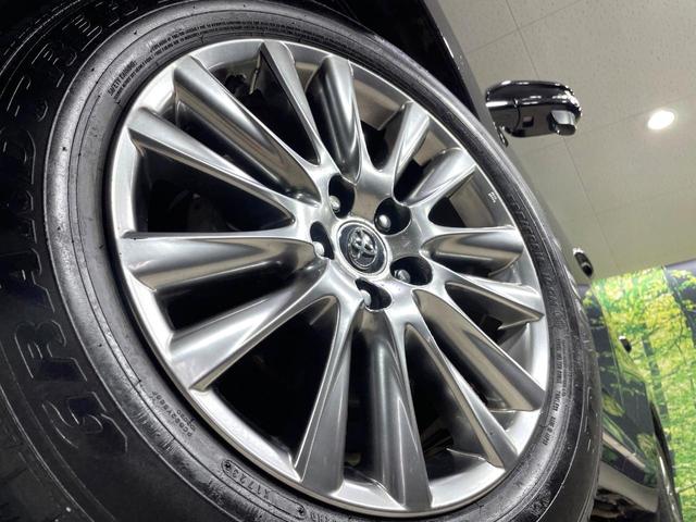 ハリアー プレミアム BIGX9型ナビ バックカメラ 衝突軽減 レーダークルーズ 禁煙車 パワーバックドア 合皮シート パワーシート コーナーセンサー スマートキー LEDヘッド エアロ ETC 純正18インチAW(13枚目)