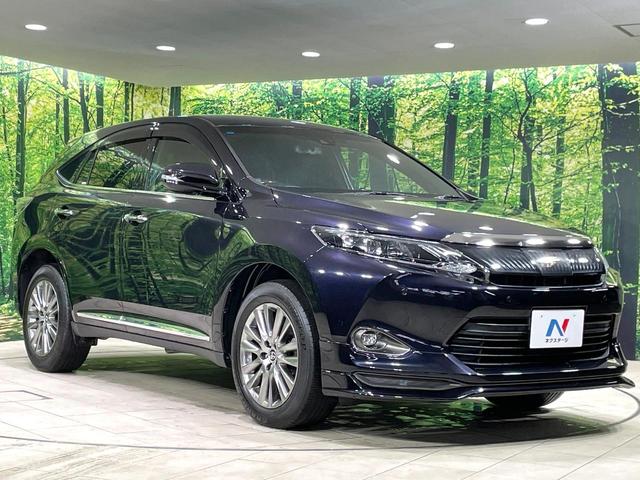 ハリアー プレミアム BIGX9型ナビ バックカメラ 衝突軽減 レーダークルーズ 禁煙車 パワーバックドア 合皮シート パワーシート コーナーセンサー スマートキー LEDヘッド エアロ ETC 純正18インチAW(16枚目)