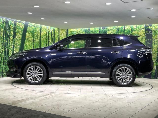 ハリアー プレミアム BIGX9型ナビ バックカメラ 衝突軽減 レーダークルーズ 禁煙車 パワーバックドア 合皮シート パワーシート コーナーセンサー スマートキー LEDヘッド エアロ ETC 純正18インチAW(50枚目)