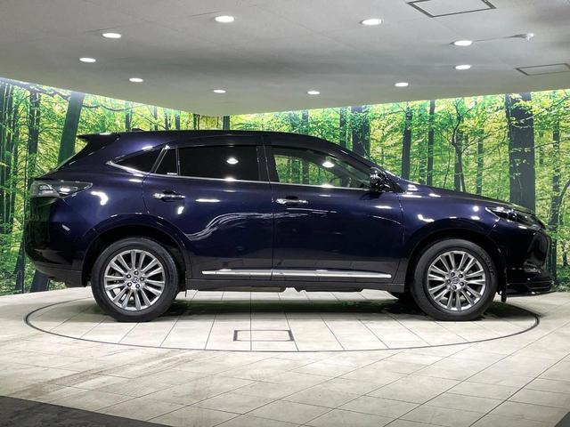 ハリアー プレミアム BIGX9型ナビ バックカメラ 衝突軽減 レーダークルーズ 禁煙車 パワーバックドア 合皮シート パワーシート コーナーセンサー スマートキー LEDヘッド エアロ ETC 純正18インチAW(51枚目)