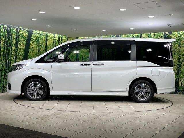 ステップワゴンスパーダ ｅ：ＨＥＶスパーダ　Ｇ　ホンダセンシング　ハイブリッド　両側電動スライド　純正９インチナビ　ＡＣ１００Ｖ電源　ホンダセンシング　レーダークルーズ　禁煙車　コーナーセンサー　スマートキー　ＬＥＤヘッドライト　ＥＴＣ　オートマチックハイビーム（25枚目）