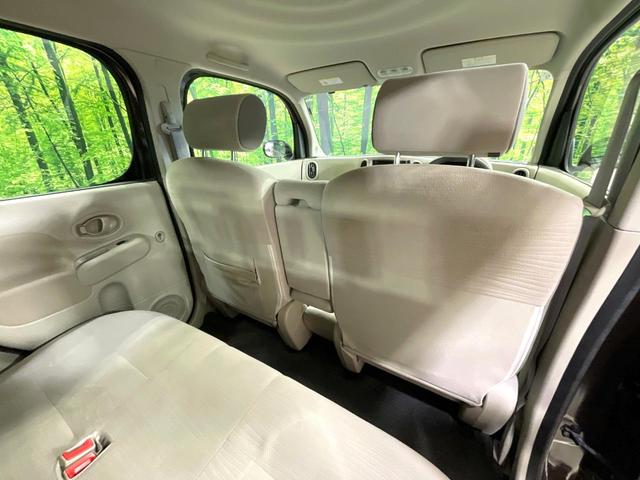 キューブ １５Ｘ　純正ナビ　バックカメラ　スマートキー　アイドリングストップ　電動格納ミラー　純正１４インチホイール　エアコン　盗難防止システム　衝突安全ボディー　プライバシーガラス　禁煙車（34枚目）